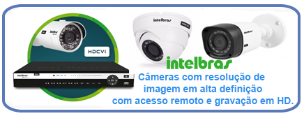Instalação de Cameras de Segurança  (CFTV)- Intelbras. Orçamentos Ligue: (11) 2011 4286